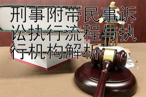 刑事附带民事诉讼执行流程与执行机构解析