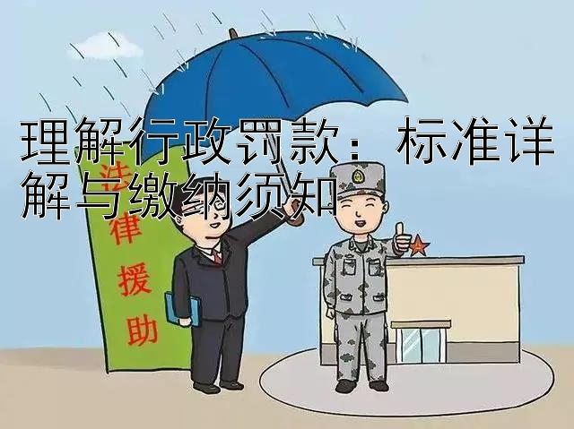 理解行政罚款：标准详解与缴纳须知