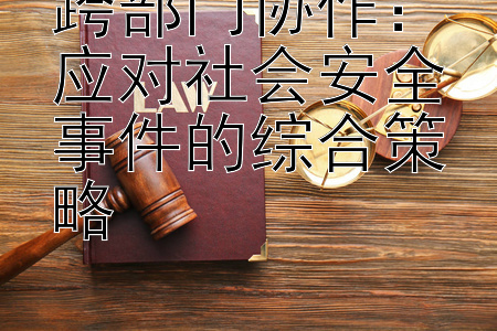 跨部门协作：应对社会安全事件的综合策略