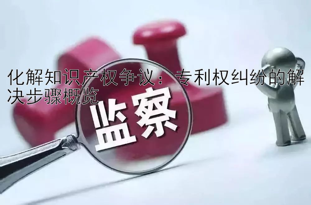 化解知识产权争议：专利权纠纷的解决步骤概览