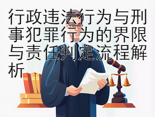 行政违法行为与刑事犯罪行为的界限与责任判定流程解析