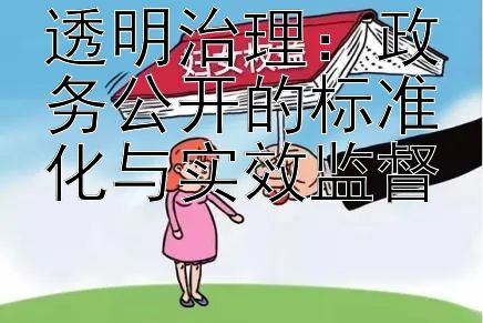 透明治理：政务公开的标准化与实效监督