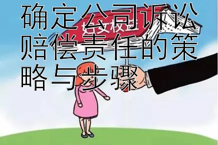 确定公司诉讼赔偿责任的策略与步骤