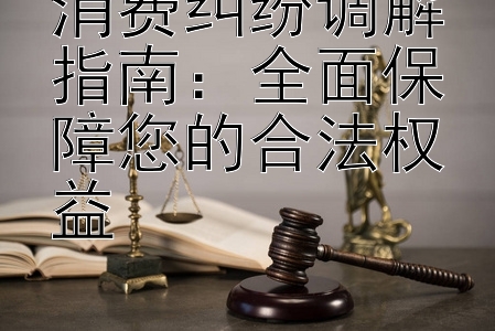 消费纠纷调解指南：全面保障您的合法权益