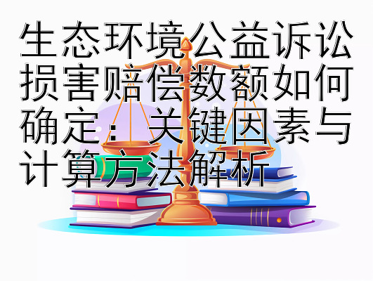 生态环境公益诉讼损害赔偿数额如何确定：关键因素与计算方法解析